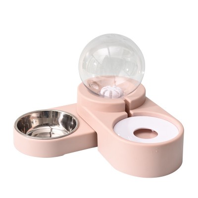 Wholesale Non Wet Mouth Feeder Food And Water Double Cat Pet Luxury Modern Dog Bowl