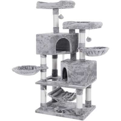 Cat natural paradise  Jumping Toy cat tree tower with wood material