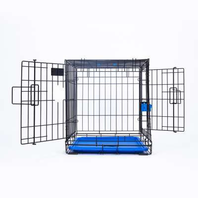 Multicolor xxl Double Door Wire Pet dog crates for large dogs