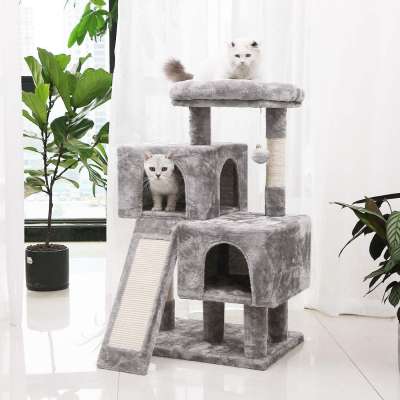 High Robust Sisal Modern Climbing cactus cat tree pet Scratcher Tower Condo Furniture